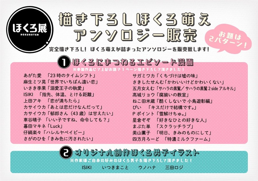 ほくろ萌えアンソロジー