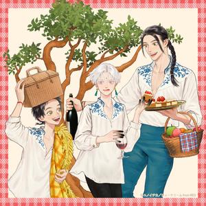 夜明けの唄コラボカフェ〜picnic on new moon day〜