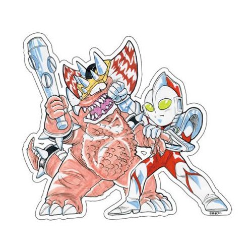 アクリルキーホルダー／ウルトラマンVSゴモラ ver.