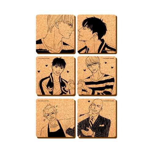 トレーディングコルクコースター[全6種]