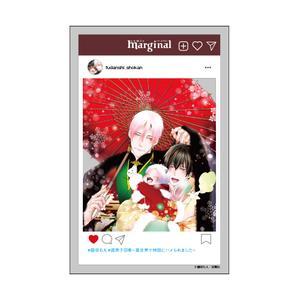 [申込期間：2022年11月30日迄]SNS風クリアカード／藤咲もえ〈マージナルコミックス5周年〉