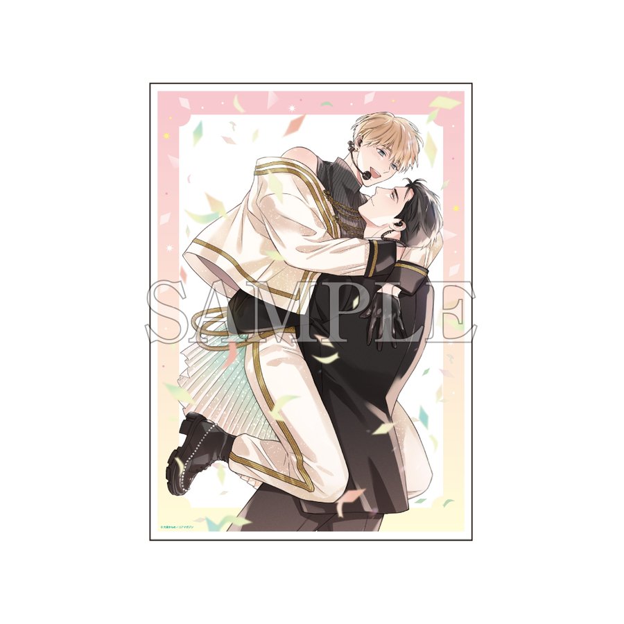 【数量限定・直筆サイン入】A4アクリルプレート／大島かもめ（復刻）