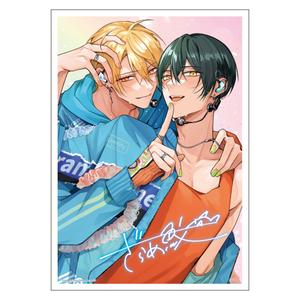 複製サイン入りA5アクリルプレート:C〈「幕が下りたら僕らは番」3巻発売記念コラボカフェ〉