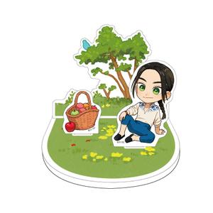 ミニキャラジオラマアクリルスタンド／アルト〈夜明けの唄コラボカフェ〉