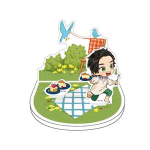 ミニキャラジオラマアクリルスタンド／小アルト〈夜明けの唄コラボカフェ〉