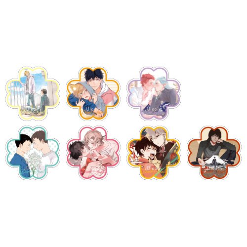 トレーディングアクリルコースター：全7種