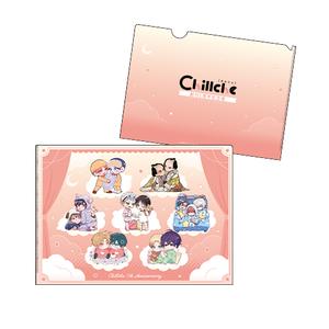 クリアファイル〈Chillche 創刊1周年記念展〉