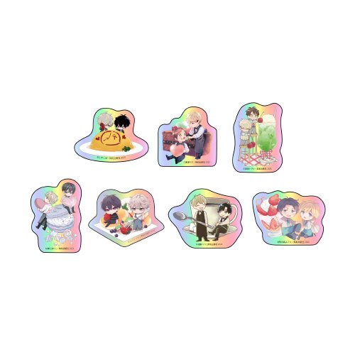 ミニキャラオーロラフレークシールセット