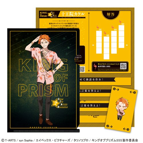 謎解きファイル「KING OF PRISM -Show the Artistic Revolution-」十王院カケル