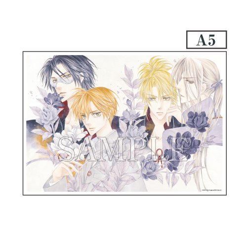 A5判アクリルプレート／SILVER DIAMOND