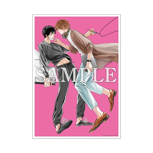 【数量限定・直筆サイン入】山野でこ「コミックパーティ ワンダーラブ」シリーズ／A4判アクリルプレート