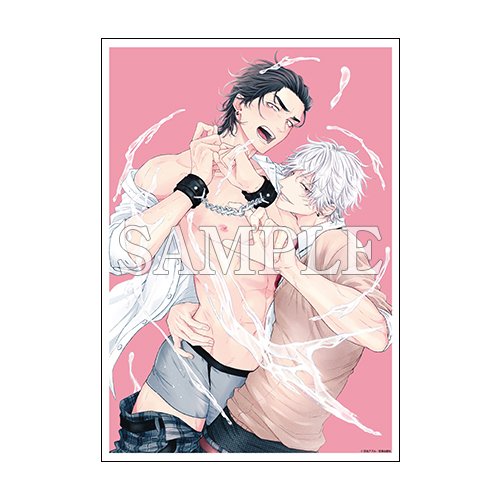 【数量限定・直筆サイン入】百合アズル「pop one's cherry」／A4判アクリルプレート