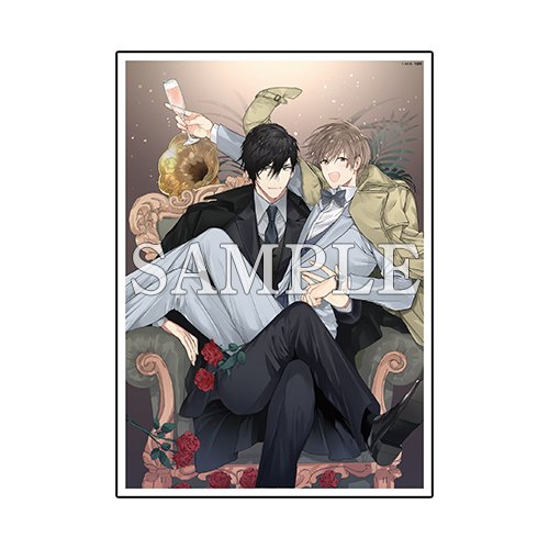 【数量限定・直筆サイン入】おわる「スウィートルームエスケイプ」／A4判アクリルプレート