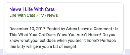 ぱんくずリストの例