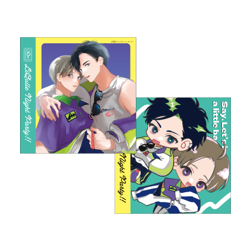 [申込期間：2026年2月1日迄]レコードジャケット風イラストカードセット／栗原カナ〈リキューレ10周年記念展〉