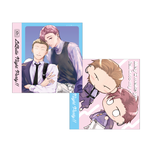 [申込期間：2026年2月1日迄]レコードジャケット風イラストカードセット／くれの又秋〈リキューレ10周年記念展〉