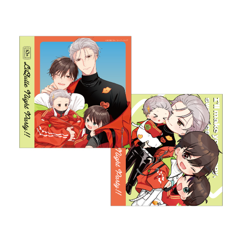 [申込期間：2026年2月1日迄]レコードジャケット風イラストカードセット／永乃あづみ〈リキューレ10周年記念展〉