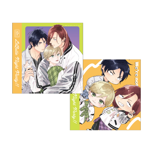 [申込期間：2026年2月1日迄]レコードジャケット風イラストカードセット／らくたしょうこ〈リキューレ10周年記念展〉