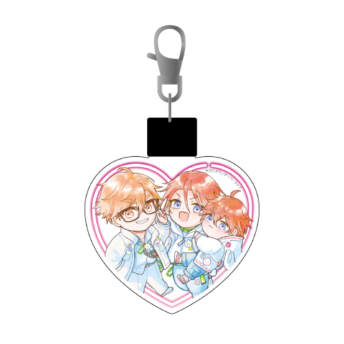 [申込期間：2026年2月1日迄]LEDアクリルキーホルダー／汐にがり〈リキューレ10周年記念展〉