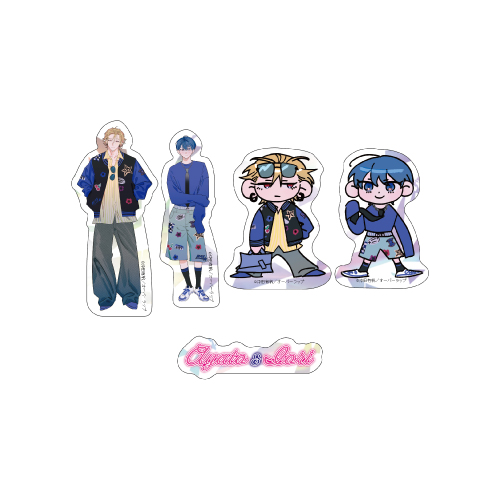 [申込期間：2026年2月1日迄]ホロステッカーセット／沖田有帆〈リキューレ10周年記念展〉