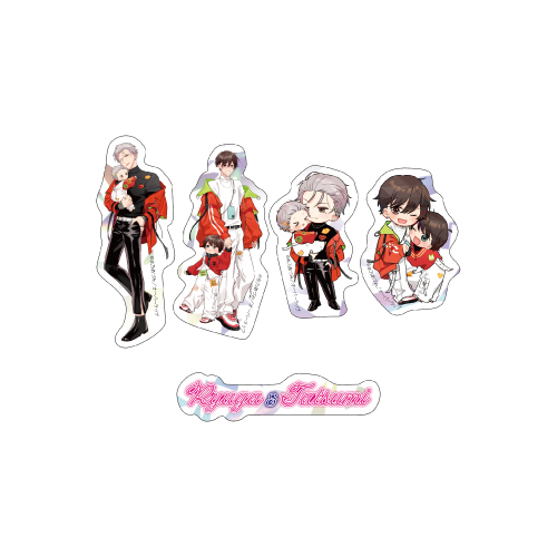 [申込期間：2026年2月1日迄]ホロステッカーセット／永乃あづみ〈リキューレ10周年記念展〉