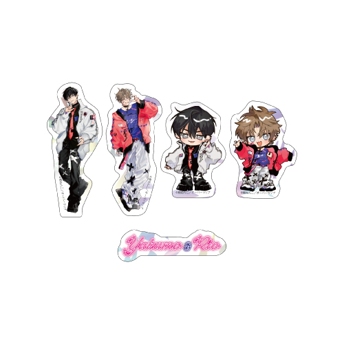 [申込期間：2026年2月1日迄]ホロステッカーセット／稔ねんこ〈リキューレ10周年記念展〉