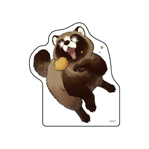 [申込期間：2026年4月19日迄]アクリルブロックフィギュア／小豆丸とコロッケ〈『お前、タヌキにならねーか？』 :Enchanting You ～お前、魔法にかからねーか？～〉