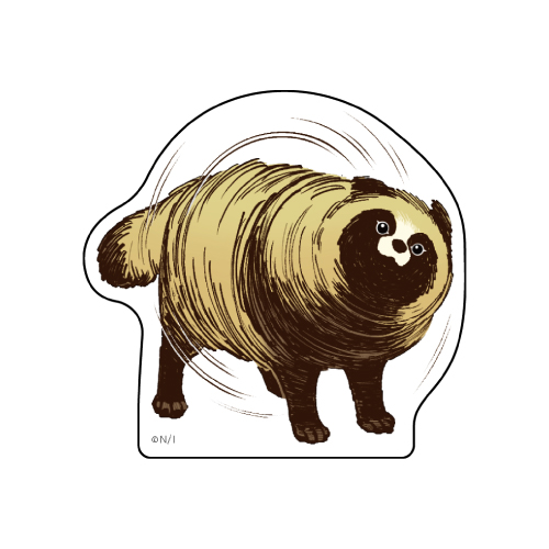 [申込期間：2026年4月19日迄]アクリルブロックフィギュア／タヌキドリル〈『お前、タヌキにならねーか？』 :Enchanting You ～お前、魔法にかからねーか？～〉