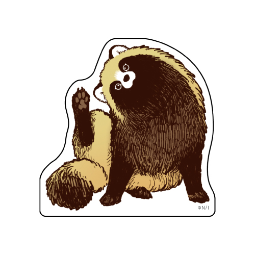 [申込期間：2026年4月19日迄]アクリルブロックフィギュア／頭かきかき〈『お前、タヌキにならねーか？』 :Enchanting You ～お前、魔法にかからねーか？～〉