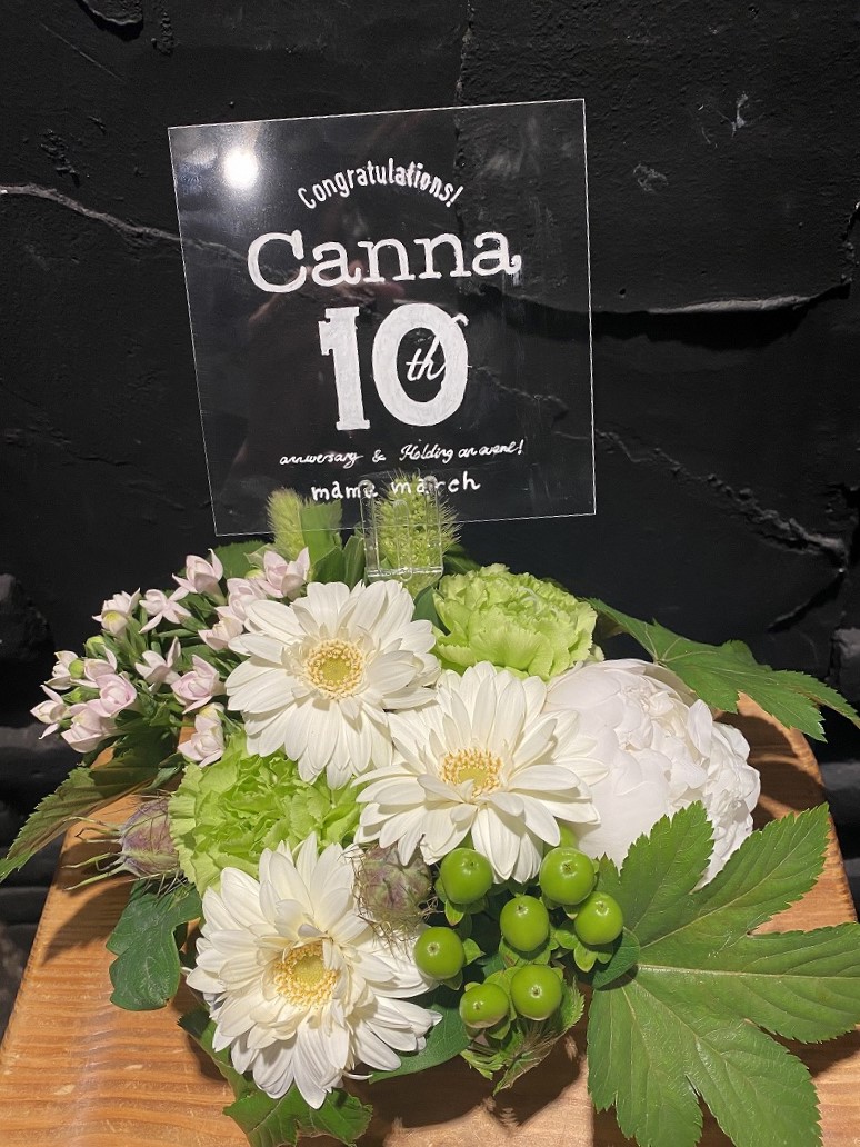 Canna 10th Anniversary　創刊10周年感謝イベント