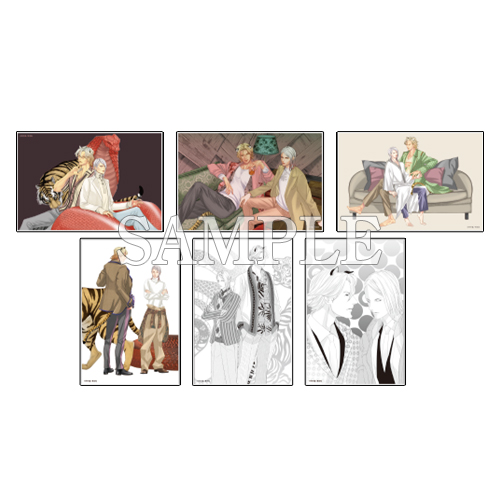 イラストカード：全6種セット〈丹下道先生「ペディグリー」発売記念イベント〉