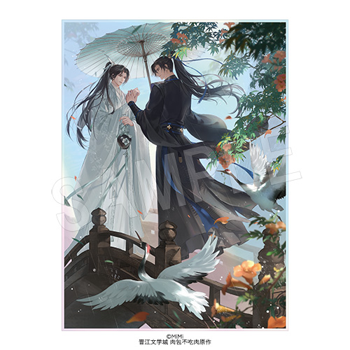 [申込期間：2025年9月15日迄]アクリルアートパネル〈「二哈と彼の白猫師尊」コラボカフェ〉