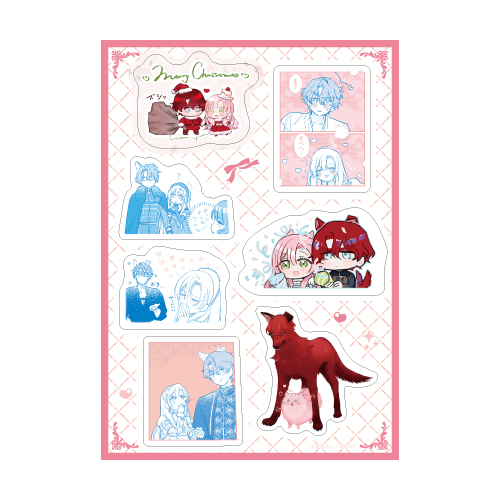 [申込期間：2025年12月14日迄]シールシート〈あいきし4巻発売記念フェア〉