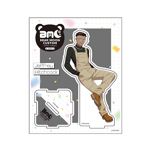 [申込期間：2025年11月16日迄]アクリルスタンド／ジェフリーヒッチコック〈BMC2周年記念〉