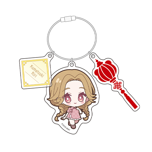 [申込期間：2025年12月21日迄]3連アクリルキーホルダー／空舞月りり〈BMC横浜街歩き〉