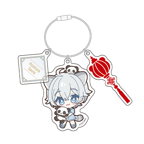 [申込期間：2025年12月21日迄]3連アクリルキーホルダー／星唄サウ汰〈BMC横浜街歩き〉