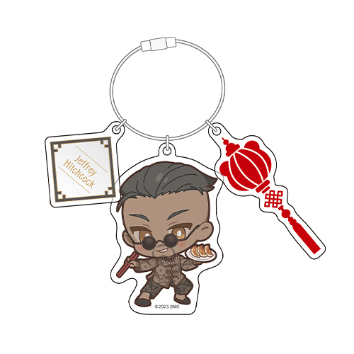 [申込期間：2025年12月21日迄]3連アクリルキーホルダー／ジェフリーヒッチコック〈BMC横浜街歩き〉