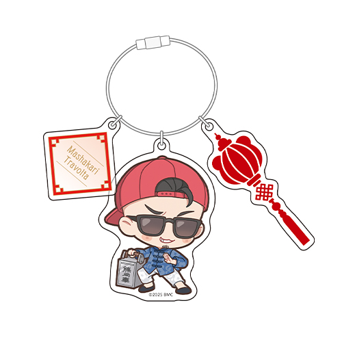 [申込期間：2025年12月21日迄]3連アクリルキーホルダー／赤ちゃんキャップ〈BMC横浜街歩き〉