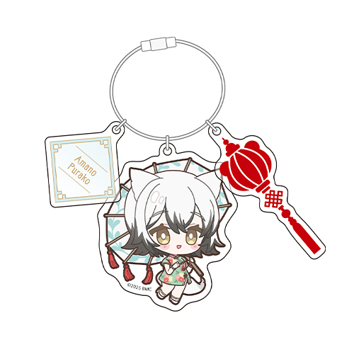 [申込期間：2025年12月21日迄]3連アクリルキーホルダー／天ノぷら子〈BMC横浜街歩き〉