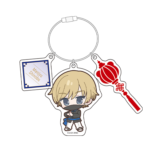 [申込期間：2025年12月21日迄]3連アクリルキーホルダー／万十忍〈BMC横浜街歩き〉