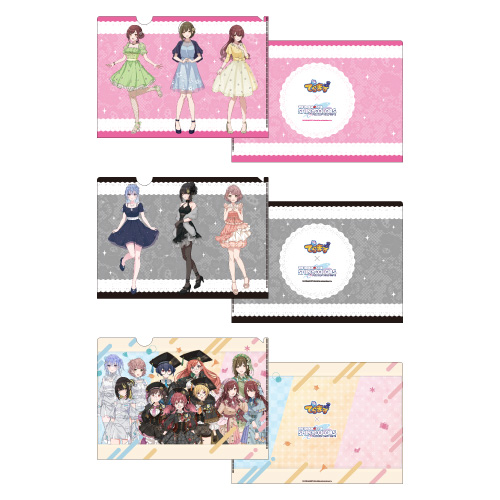 [申込期間：2025年9月30日迄]クリアファイル3枚セット〈でらます×アイドルマスター シャイニーカラーズ〉