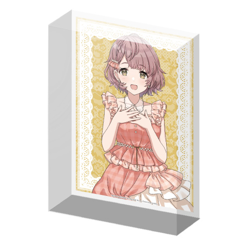 [申込期間：2025年9月30日迄]アクリルブロック（コメティック・郁田はるき）〈でらます×アイドルマスター シャイニーカラーズ〉