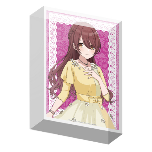[申込期間：2025年9月30日迄]アクリルブロック（アルストロメリア・大崎甜花）〈でらます×アイドルマスター シャイニーカラーズ〉