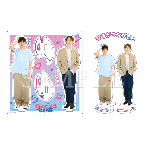 [申込期間：2025年11月30日迄]アクリルスタンド／Hill＆Junji〈Dating Game〉