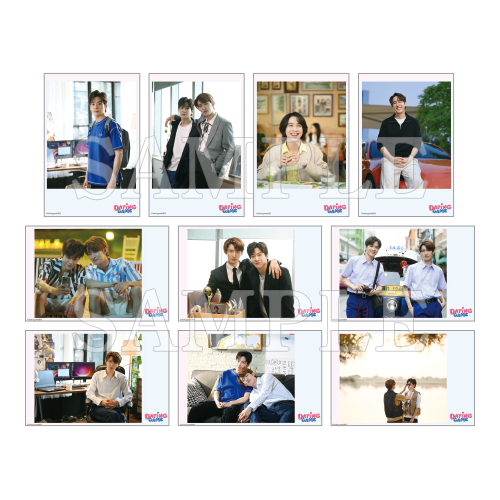 [申込期間：2025年11月30日迄]インスタントカメラ風カード10枚セット〈Dating Game〉