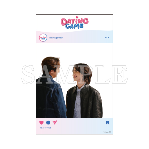 [申込期間：2025年11月30日迄]SNS風クリアカード〈Dating Game〉