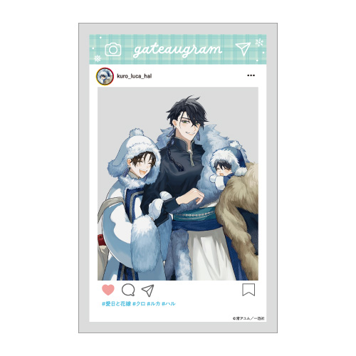[申込期間：2025年11月9日迄]SNS風クリアカード／渚アユム〈gateau展2026〉