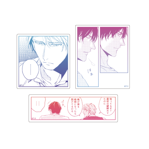 [申込期間：2025年11月9日迄]ステッカー3枚セット／滝端〈gateau展2026〉