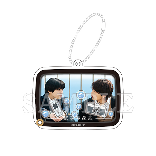 [申込期間：2025年8月11日迄]「屋上友達」シャカシャカアクリルキーホルダー〈ドラマ「被写界深度」POPUP〉