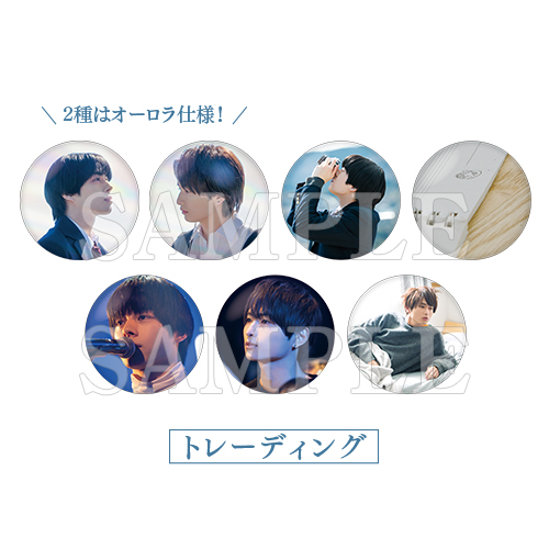 [申込期間：2025年8月11日迄]缶バッジ：トレーディング全7種〈ドラマ「被写界深度」POPUP〉